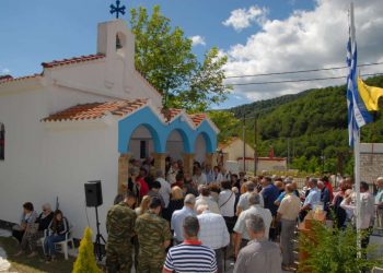 Εκκλησιασμός στον Ι.Ν. Ιωακείμ και Άννης (ΘΕΡΜΕΣ/Λουτρά)