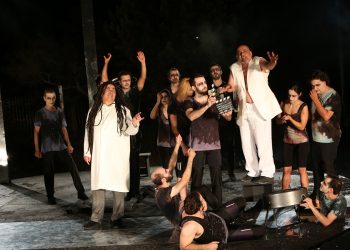 «Βάτραχοι» του Αριστοφάνη  Αρχαίο Θέατρο Φιλίππων Κυριακή 22 και Δευτέρα 23 Ιουλίου, ώρα 21.30