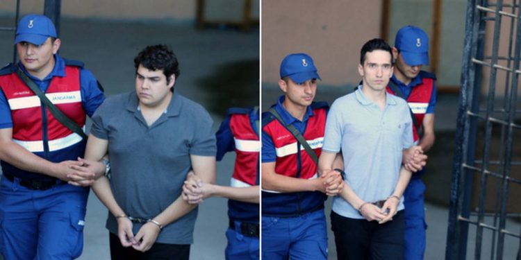 Hurriyet: Απίστευτη απαίτηση της Αθήνας η απελευθέρωση των δύο Ελλήνων στρατιωτικών