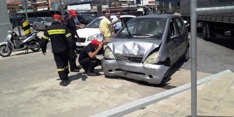 Σοβαρό τροχαίο ατύχημα στην ανατολική είσοδο της Ξάνθης