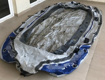 Πάνω από 100 λαθρομετανάστες περίμεναν  να περάσουν τον Έβρο με πλαστική βάρκα