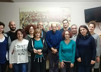 Ο σκηνοθέτης Μανούσος Μανουσάκης στον Σύλλογο Ποντίων Ν.Ξάνθης