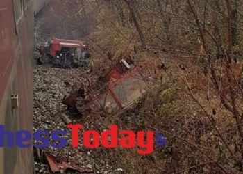 Σέρρες: Τρένο παρέσυρε τρακτέρ, νεκρός ένας 84χρονος