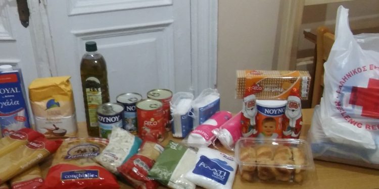 Διανομή Ειδών Διατροφής και Ειδών Πρώτης Ανάγκης από το  Περιφερειακό Τμήμα Ελληνικού Ερυθρού Σταυρού Ξάνθης