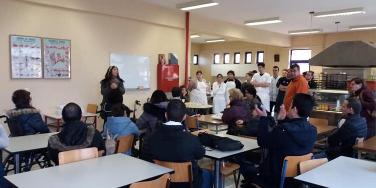 Τα παιδιά από το ΚΕ.Φ.Ι.ΑΠ. Χρυσούπολης στην ΕΠΑ.Σ. Μαθητείας ΟΑΕΔ Ξάνθης