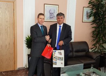 Επίσκεψη Γενικού Πρόξενου ΗΠΑ στον Αντιπεριφερειάρχη Ξάνθης Κώστα Ζαγναφέρη