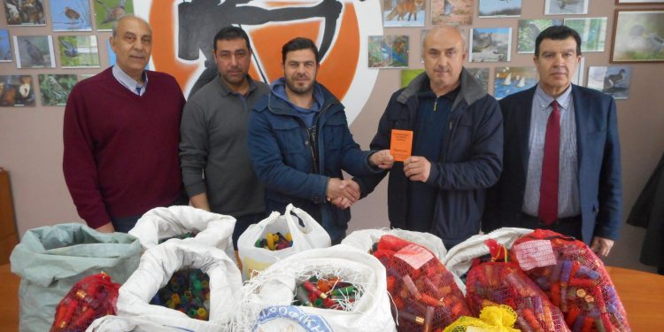 Κυνηγετικός Σύλλογος Ξάνθης: Συγκεντρώθηκαν περισσότεροι από 8000 χρησιμοποιημένοι κάλυκες προς ανακύκλωση