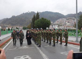Εορτασμός Μάχης των Οχυρών 7 Απριλίου  και Εκκλησιασμός στον Εχίνο