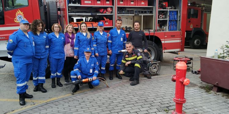 Ολοκληρώθηκε  με απόλυτη επιτυχία η τριήμερη εκπαίδευση τουπροσωπικού της Πυροσβεστικής Υπηρεσία Ξάνθης