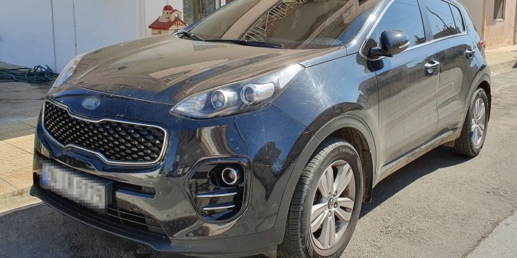 Τροχαίο ατύχημα μετά από καταδίωξη διακινητή στην Επαρχιακή Οδό Νέας Σάντας – Αρριανών