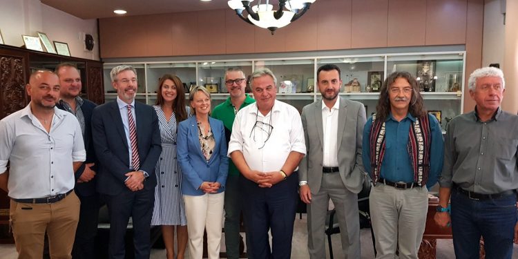 Η ΠΡΕΣΒΗΣ ΤΗΣ ΣΟΥΗΔΙΑΣ Charlotte Sammelin στο ΕΒΕ Ξάνθης!