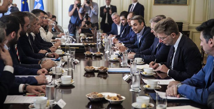 Ενεργειακά ζητήματα και αναπτυξιακά έργα της Περιφέρειας ΑΜΘ έθεσε ο Περιφερειάρχης ΑΜΘ Χρήστος Μέτιος στον πρωθυπουργό