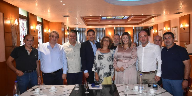 Συνάντηση του Συλλόγου Ξενοδόχων Ν. Ξάνθης με τον ΓΓ Πολιτικής Επιτροπής ΝΔ
