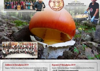 14η ΠΑΝΕΛΛΗΝΙΑ ΦΘΙΝΟΠΩΡΙΝΗ ΓΙΟΡΤΗ ΜΑΝΙΤΑΡΟΦΙΛΩΝ  26 & 27 ΟΚΤΩΒΡΙΟΥ 2019 στους ΤΟΞΟΤΕΣ (ΣΤΕΝΑ ΤΟΥ ΝΕΣΤΟΥ)