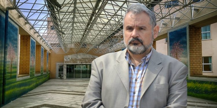 Δεν συνεχίζει στο Νοσοκομείο Αλεξανδρούπολης ο Δημήτρης Αδαμίδης