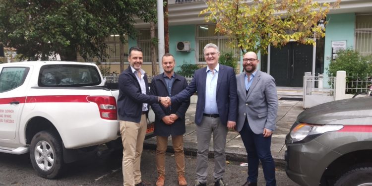 Δωρεά δέκα τετρακίνητων οχημάτων στην ΑΔΜΘ από τoν TAP