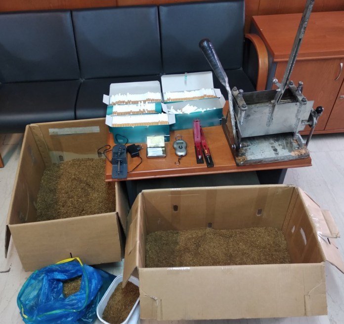Συνελήφθη 47χρονος με περίπου 7 κιλά λαθραίου καπνού στην Κομοτηνή