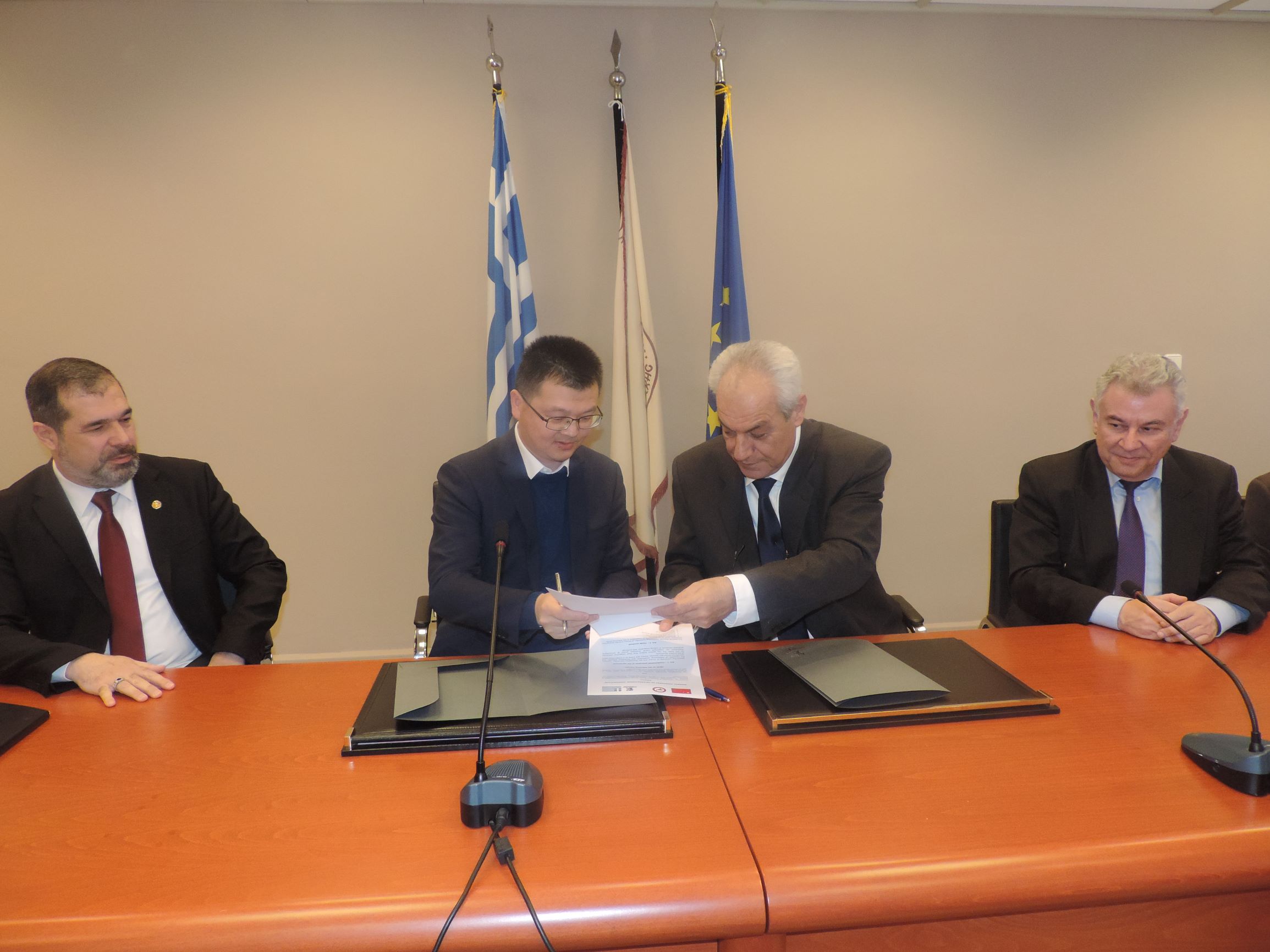 Υπογραφή Μνημονίου Συνεργασίας του Δημοκριτείου Πανεπιστημίου Θράκης με το Πανεπιστήμιο της Guangzhou της Κίνας