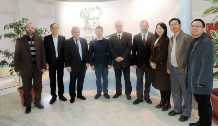 Αντιπροσωπεία καθηγητών του Πανεπιστημίου Guangzhou της Κίνας επισκέφθηκαν το τμήμα Πολιτικών Μηχανικών του ΔΠΘ