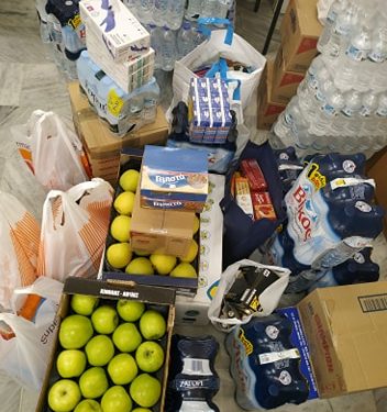 ΟΕΒΕ Ξάνθης: Μεγάλη ανταπόκριση στο κάλεσμα  για συγκέντρωση τροφίμων για αστυνομία – στρατό