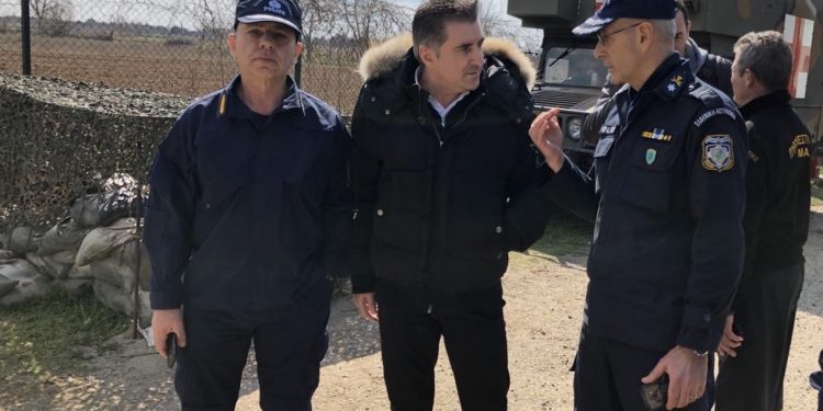 Έβρος: Στο φυλάκιο στις Καστανιές ο Ευρωβουλευτής Θοδωρής Ζαγοράκης