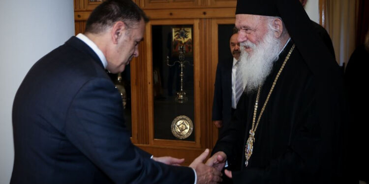 H Εκκλησία της Ελλάδος δίνει εξοπλισμό ύψους  49.000 ευρώ για τη θωράκιση του φράχτη στον Έβρο