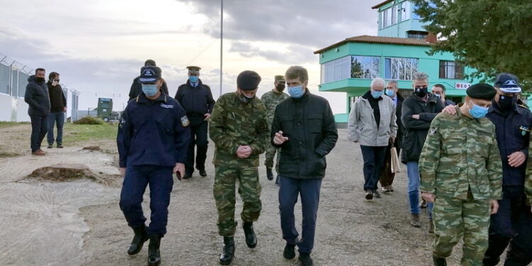 Επίσκεψη του Υπουργού Προστασίας του  Πολίτη Μιχάλη Χρυσοχοΐδη στον Έβρο