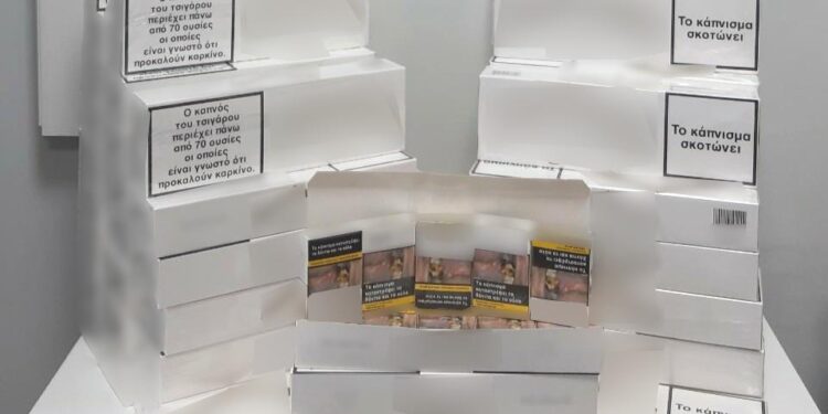 Ορεστιάδα:  Συνελήφθησαν 2 ημεδαποί οι οποίοι εντοπίσθηκαν να κατέχουν 500 πακέτα λαθραίων τσιγάρων