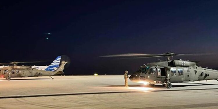 «Atlantic Resolve»:  Έφτασαν τα πρώτα αμερικανικά μαχητικά  ελικόπτερα στην Αλεξανδρούπολη