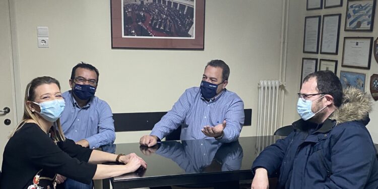 ΣΥΝΑΝΤΗΣΗ ΕΡΓΑΣΙΑΣ ΒΟΥΛΕΥΤΗ ΡΟΔΟΠΗΣ Ε. ΣΤΥΛΙΑΝΙΔΗ ΜΕ ΤΟ ΠΡΟΕΔΡΕΙΟ ΤΗΣ ΝΕΑΣ ΔΗΜΟΚΡΑΤΙΑΣ ΣΤΟ Ν. ΡΟΔΟΠΗΣ