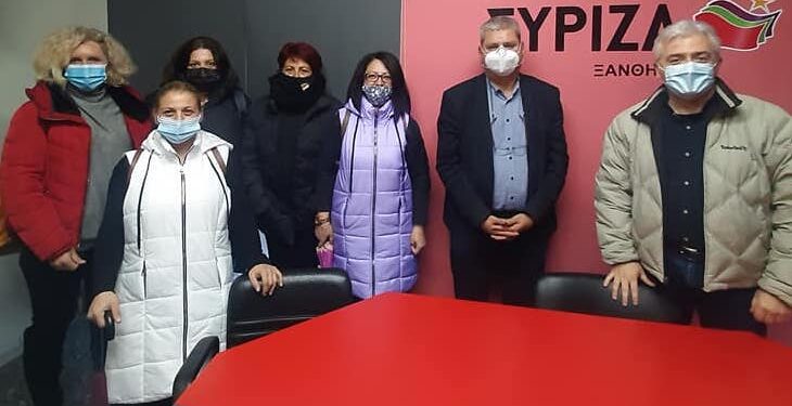 Στα γραφεία του ΣΥΡΙΖΑ αντιπροσωπεία γονέων του 17ου Δημοτικού Σχολείου Ξάνθης