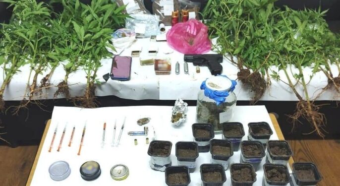 Αστυνομικοί της Δίωξης Ναρκωτικών Αλεξανδρούπολης με τη συνδρομή του αστυνομικού σκύλου “Jack” κατάσχεσαν ναρκωτικά που έκρυβαν 2 ημεδαποί στο σπίτι τους