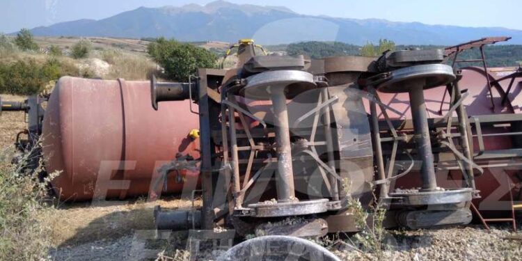 ΟΣΕ για εκτροχιασμό στις Σέρρες: Άμεση  αποκατάσταση της σιδηροδρομικής γραμμής