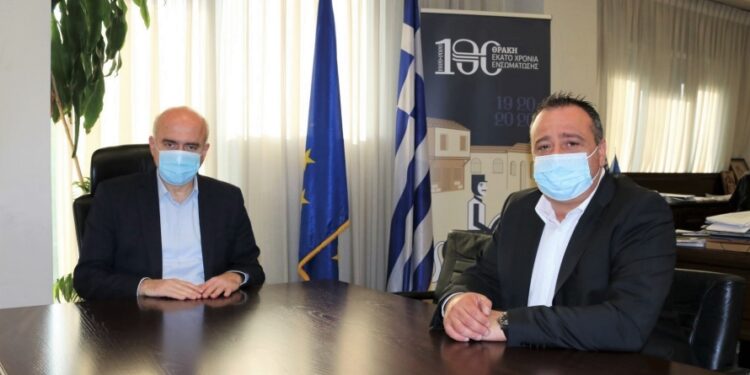 Συνεργασία Μέτιου – Αμοιρίδη για τα ζητήματα της Ξάνθης και της Περιφέρειας ΑΜΘ