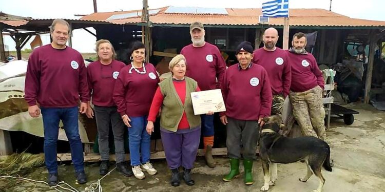 Τιμήθηκε η «κυρά του Δέλτα» του Έβρου,  άγρυπνος φρουρός των συνόρων