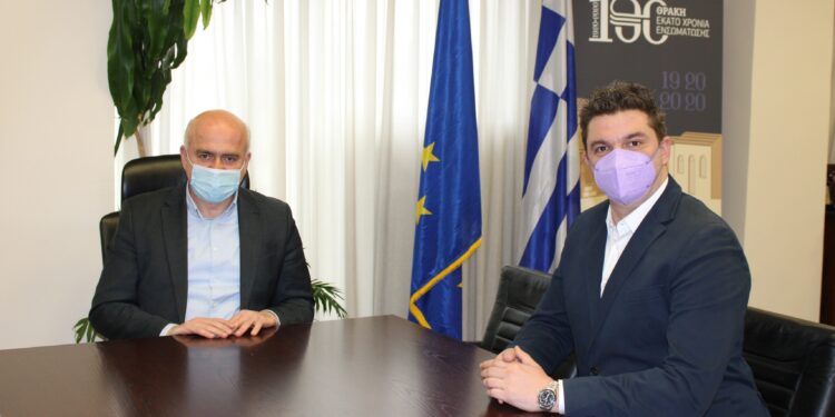 Συνεργασία του Περιφερειάρχη ΑΜΘ Χρήστου Μέτιου με τον Καβαλιώτη οδοντίατρο Δημήτρη Θεοδωρίδη