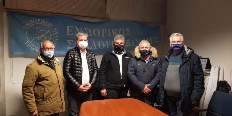 Συνάντηση Εμπορικού Συλλόγου Ξάνθης με τον Βουλευτή του ΣΥΡΙΖΑ Ζεϊμπέκ Χουσεΐν