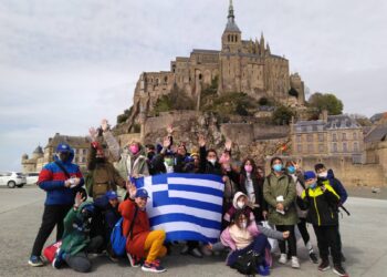 “ΑΠΟΒΑΣΗ” ΣΤΗ ΝΟΡΜΑΝΔΙΑ ΤΗΣ ΓΑΛΛΙΑΣ ΑΠΟ ΜΑΘΗΤΕΣ/ΤΡΙΕΣ ΚΙ ΕΚΠ/ΚΟΥΣ ΤΟΥ 9ου ΔΗΜ.ΣΧ. ΞΑΝΘΗΣ