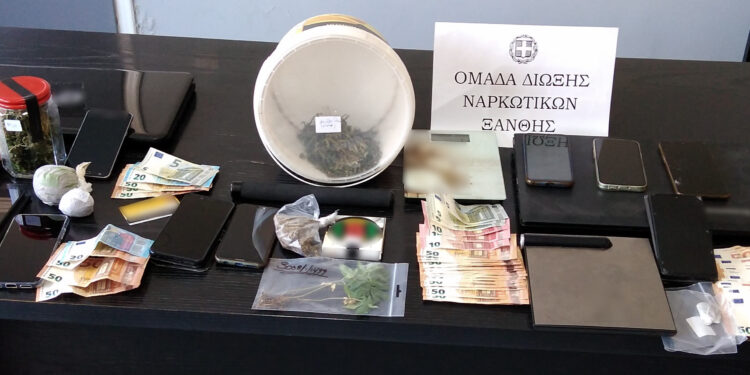 Εξαρθρώθηκε εγκληματική οργάνωση που δραστηριοποιούνταν στη διακίνηση ναρκωτικών στη Ξάνθη