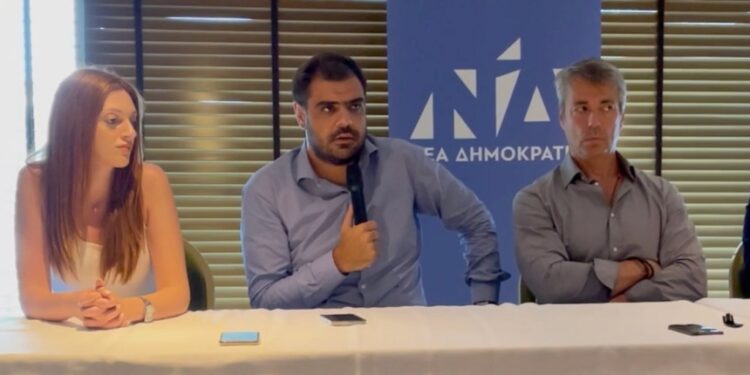Νομαρχιακή Συνέλευση της ΔΕΕΠ Ροδόπης παρουσία του Γραμματέα της ΠΕ ΝΔ Παύλου Μαρινάκη