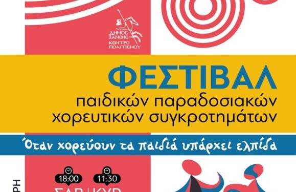 8ο Φεστιβάλ παιδικών χορευτικών συγκροτημάτων το Σαββατοκύριακο 5 και 6 Νοεμβρίου στην Ξάνθη!
