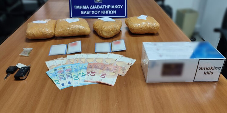 Συνελήφθη αλλοδαπός στους Κήπους Έβρου με 4 κιλά κρυσταλλικής μεθαμφεταμίνης και λαθραία τσιγάρα!