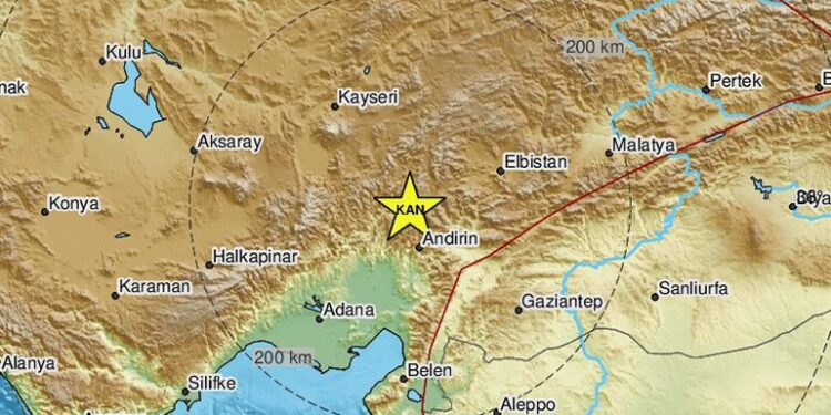 Σεισμός 4,3 Ρίχτερ στην Τουρκία