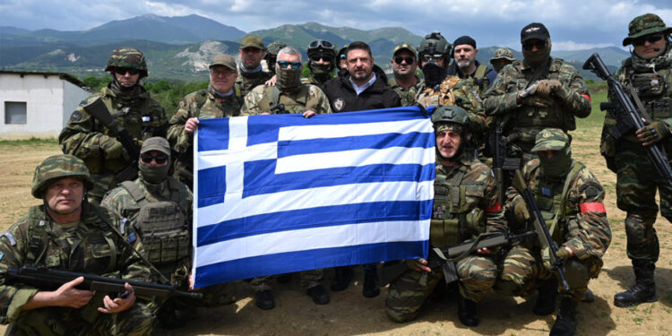 Ερκείος Ζευς: Ο Νίκος Χαρδαλιάς σε  άσκηση εθνοφυλάκων στην Κομοτηνή