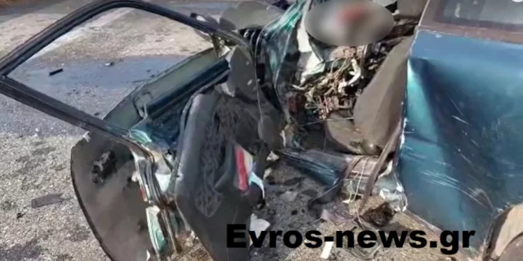 Διδυμότειχο: Νεκρός στρατιωτικός σε τροχαίο -Μπήκε στο αντίθετο ρεύμα