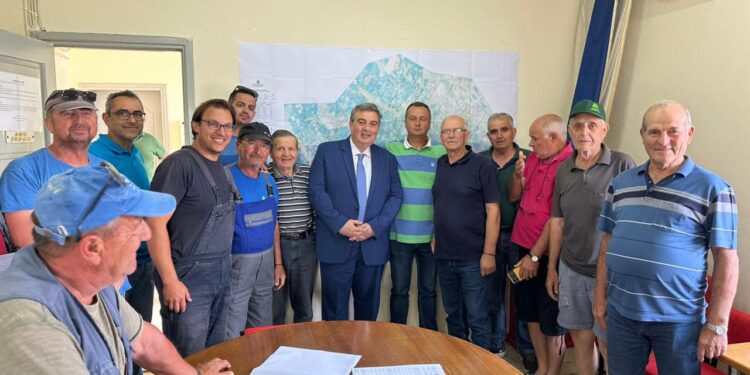 Ιστορικό γεγονός! ΚΩΣΤΑΣ ΚΟΥΡΤΙΔΗΣ: Η αρχή του αναδασμού του Ερασμίου έγινε σήμερα (14/6/2023) με την ανάρτηση του Χάρτη! (φώτο)