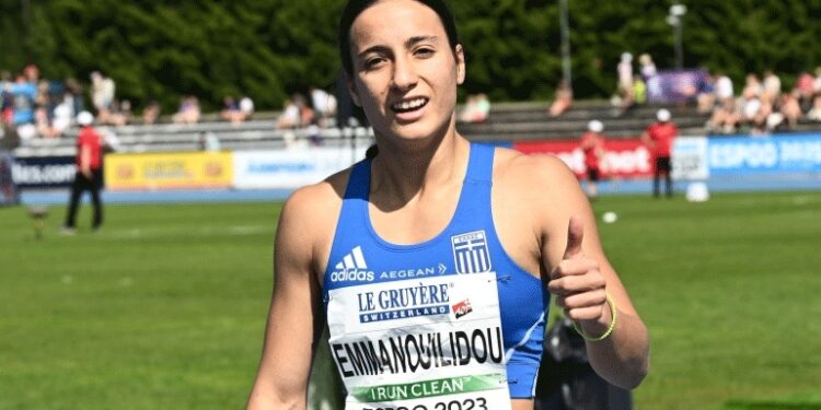 Ευρωπαϊκό Κ23: Το χάλκινο μετάλλιο κατέκτησε η Πολυνίκη Εμμανουηλίδου στα 200μ.
