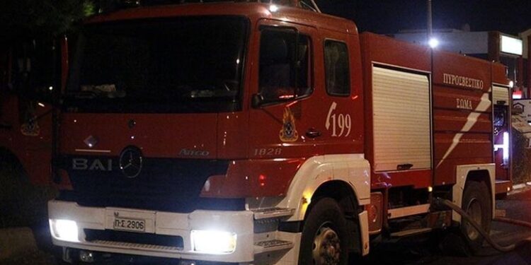 Πυρκαγιά σε δασική έκταση στο Πανόραμα Δράμας  Κινητοποιήθηκαν επίγειες δυνάμεις