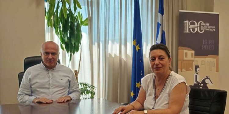 Με τον Xρήστο Μέτιο το ιστορικό στέλεχος του ΠΑΣΟΚ Ξάνθης Αθηνά Ιωακειμίδου! Η πρώτη δήλωση