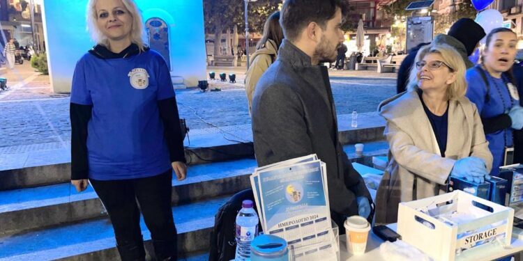 “Γαλάζιο” το ρολόι και στη Ξάνθη για την Παγκόσμια Ημέρα (Σακχαρώδη) Διαβήτη (φώτο)